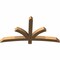 Ekena Millwork Davenport Timber Gable Bracket, Western Red Cedar, 60"W x 32"H x 3 1/2"D x 3 1/2"F, 13/12 Pitch GBW060X32X0404DAV00SWR - alternate 2